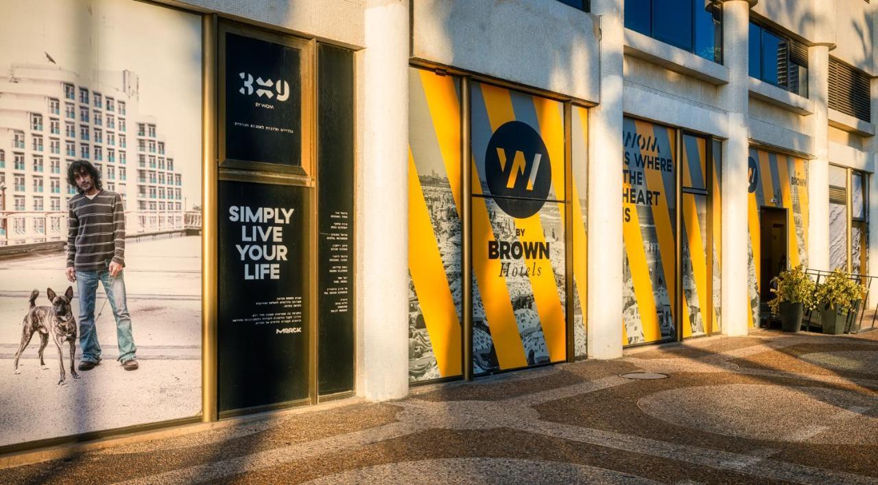 Wom Beach Pod Hotel - A Member Of Brown Hotels เทลอาวีฟ ภายนอก รูปภาพ
