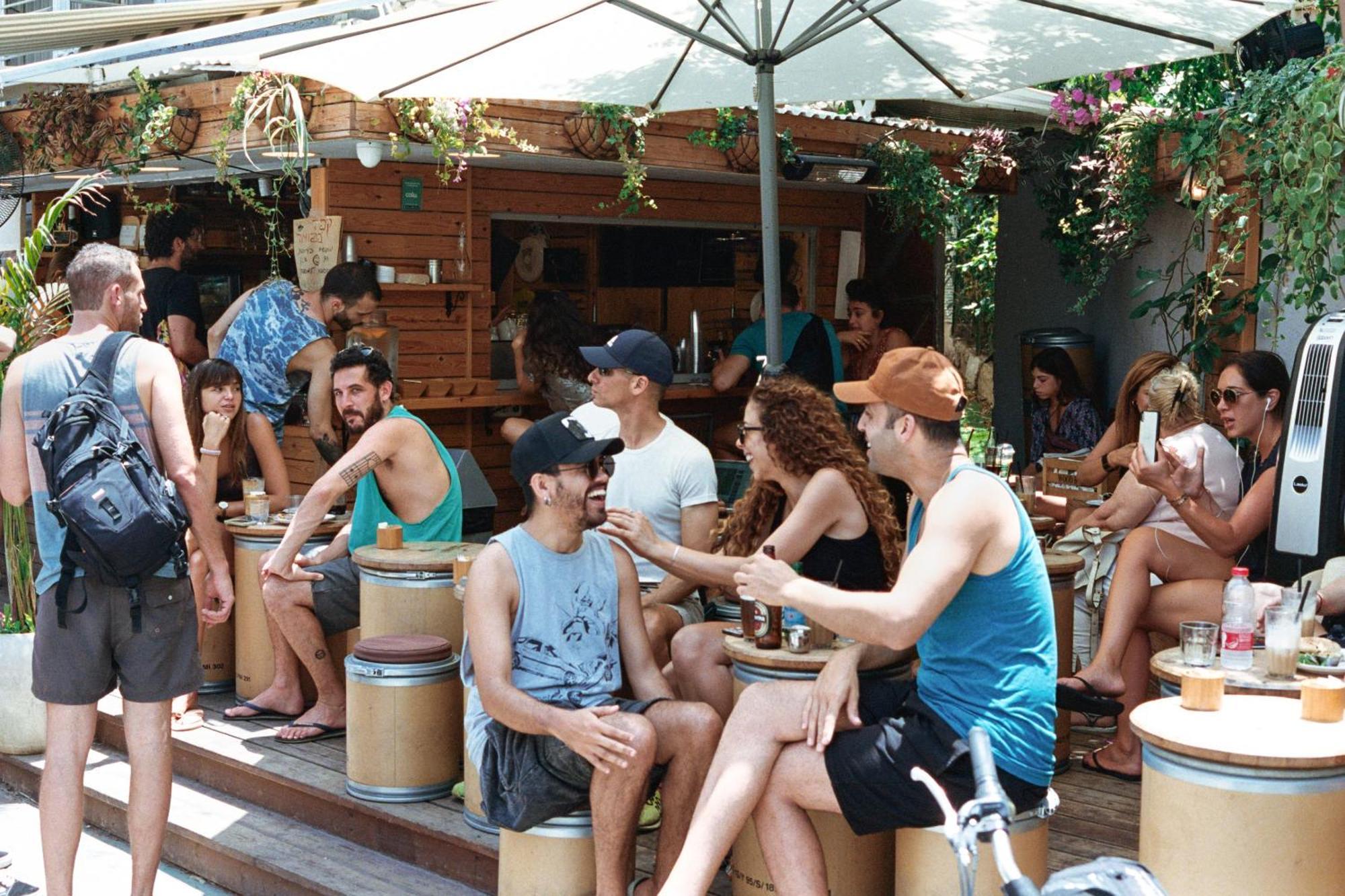 Wom Beach Pod Hotel - A Member Of Brown Hotels เทลอาวีฟ ภายนอก รูปภาพ
